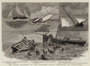 イルフラクームでのプレジャーヨットモナークの致命的な事故 作： Henry Charles Seppings Wright